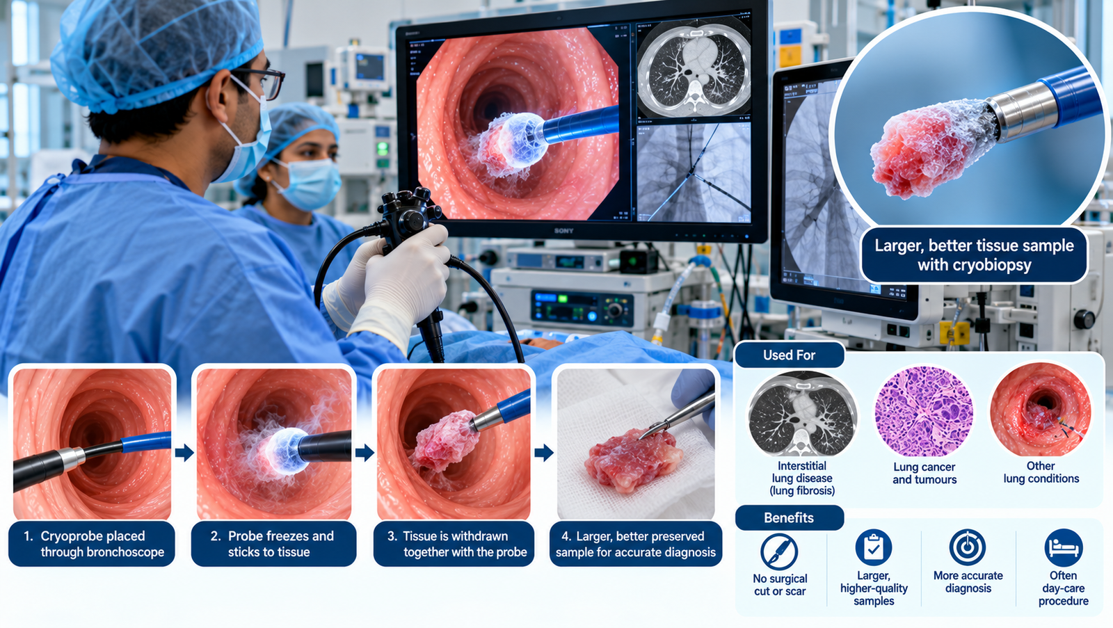 Bronchoscopic Lung Cryobiopsy for Lung Cancer.