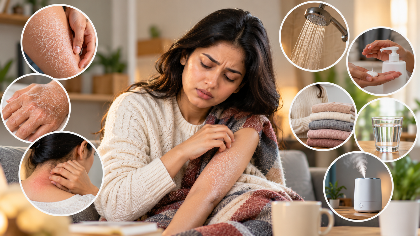 Care for Dry, Itchy, Cracked Skin