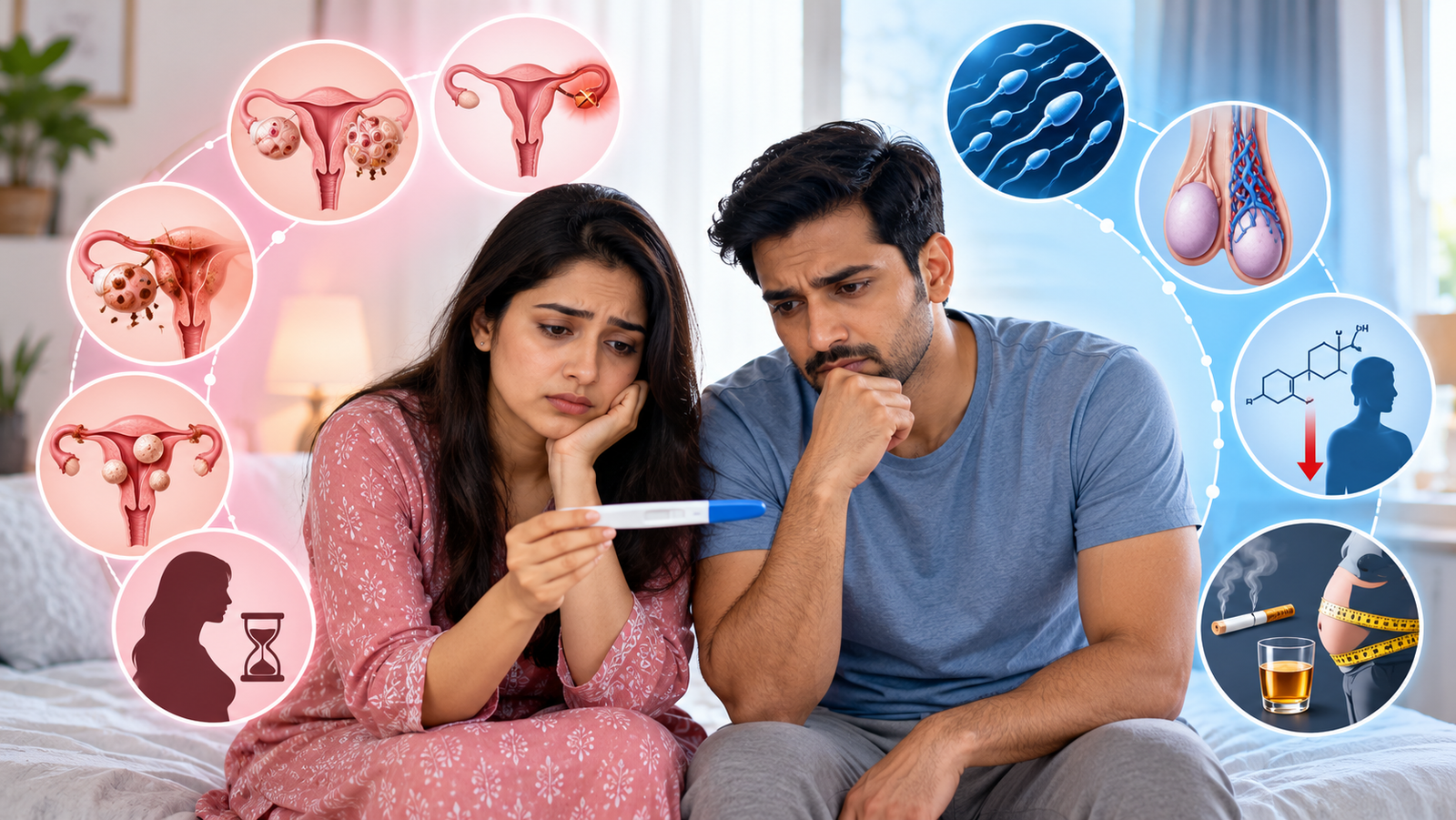 Common Causes of Infertility in Men and Women