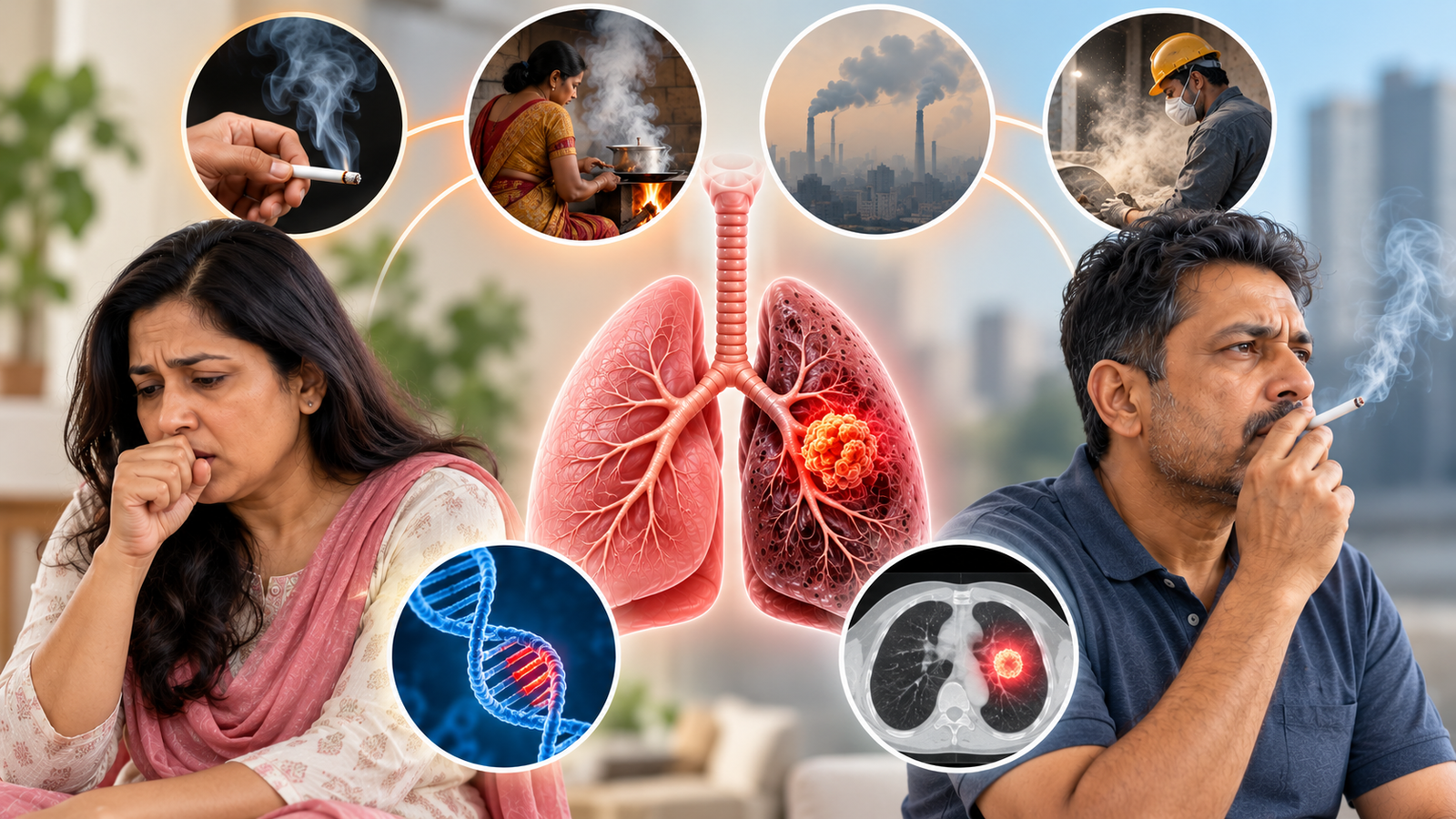 Do Lungs cancer happens only to men